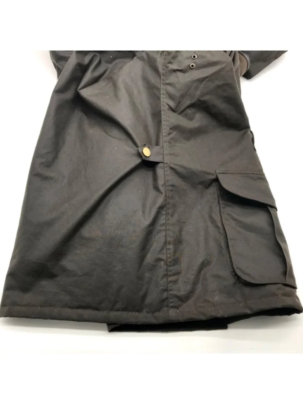 Barbour Brown Waxed Cotton Jacket_8